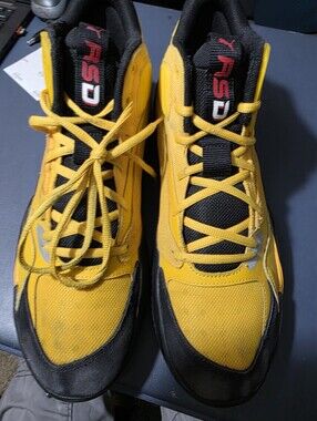 PUMA Yellow Black RS-X Sneakers Size 12m, J Cole Collab.